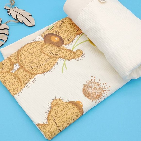 Baby Blanket Comfy 100% ORGANIC COTTON - Picture 3 of 7